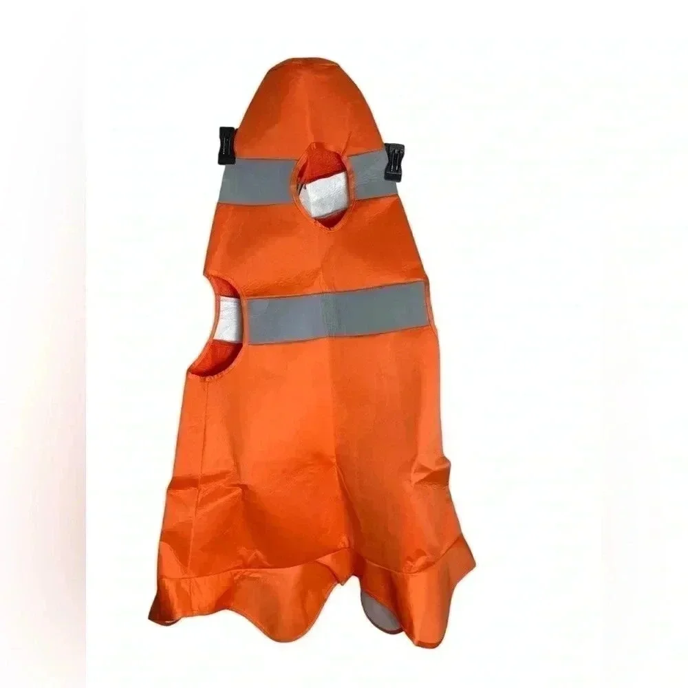 Construction cone kids Halloween costume size one size‎ fits most